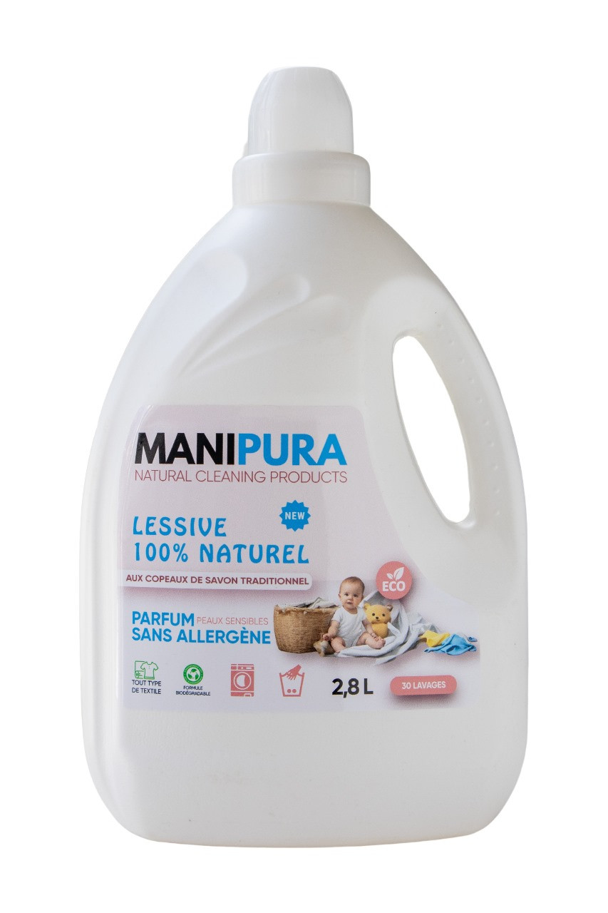 Lessive Bébé sans allergène