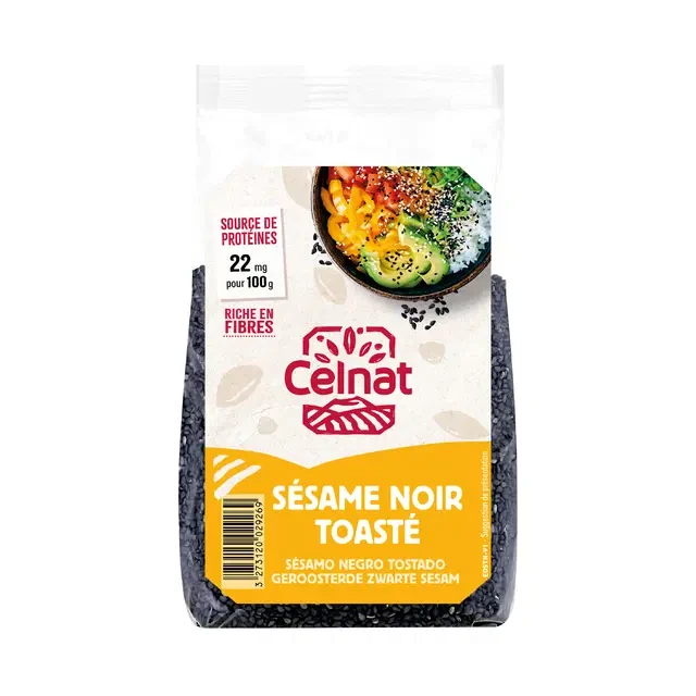 Sésame noir toasté