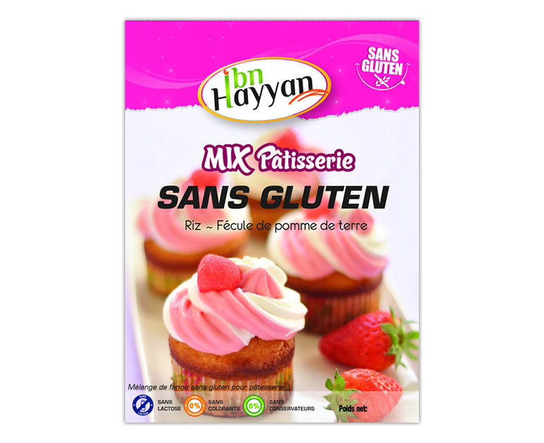 Mix Pâtisserie Sans Gluten 500g