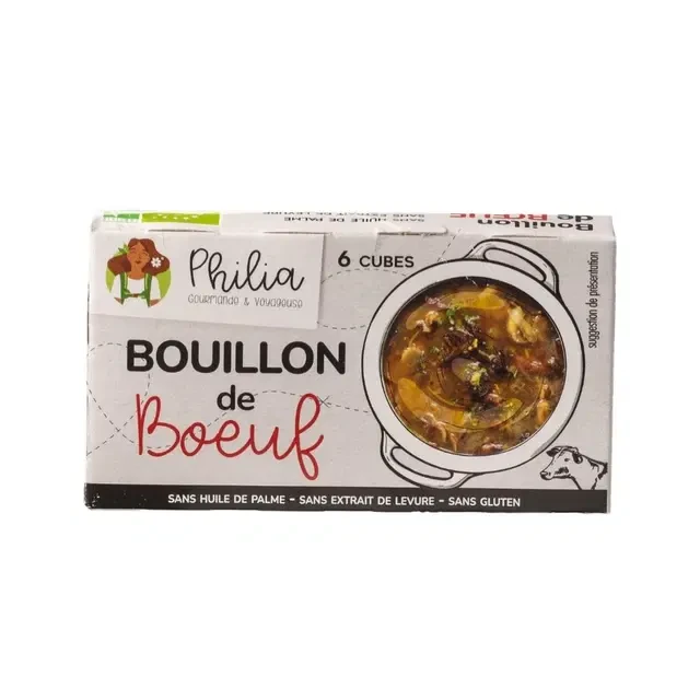 Bouillon de bœuf bio